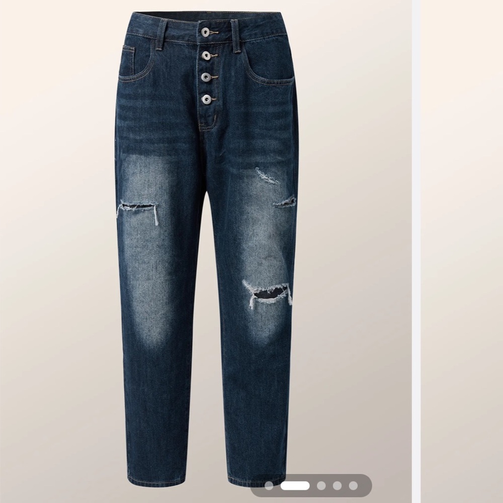 Plain Denim Regular Fit Urban Jeans